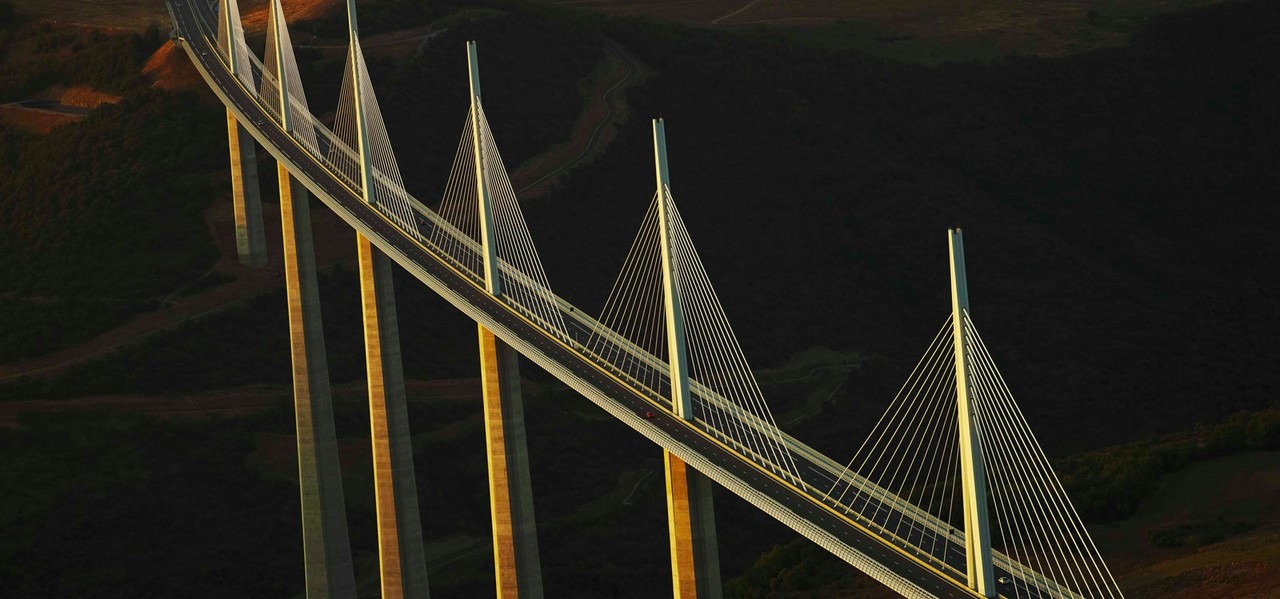 Viaduc de Millau, grand site Midi Pyrénées