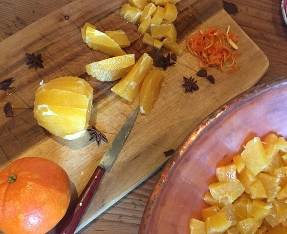ingredients confiture d'oranges albi tarn