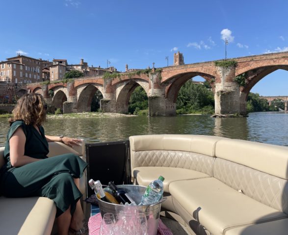 Cosy boat sur le Tarn avec Gaillac Visit