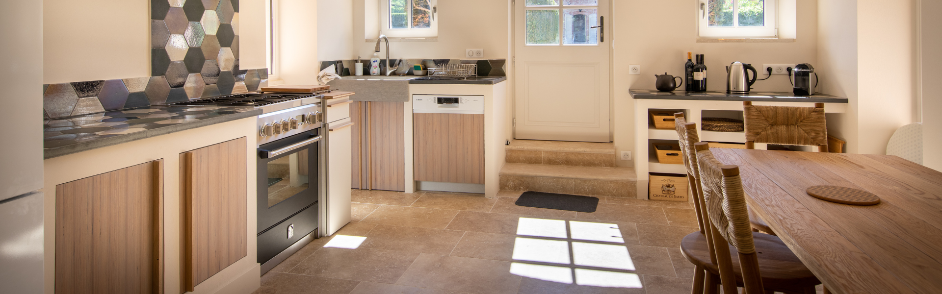 Domaine du Buc - Gîte du Pigeonnier Cuisine